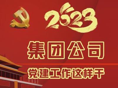 2023年，集團(tuán)黨建工作這樣干